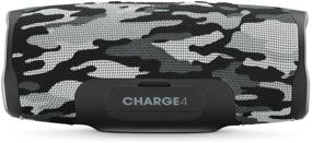 img 2 attached to 🔊 JBL Charge 4 беспроводной портативный динамик в черно-белом камуфляже - улучшен для SEO