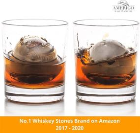 img 2 attached to 🥃 Whiskey Gifts for Men: Set of 2 Stainless Steel Ice Balls, Bar Accessories, Perfect Birthday Ideas for Him - Boyfriend, Husband. Unique, Reusable Ice Cubes - Cool Stuff for Dad!