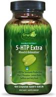 🌼 irwin naturals удвоенная потенция 5-htp экстра настроение и расслабление - 60 жидких капсул для улучшенного производства серотонина логотип