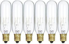 img 3 attached to 15T6 CL Candelabra Incandescent Bulb Pack