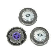 high-quality set of 3 replacement shaver heads for philips norelco hq56, hq55, hq4, hq3 - shaverpartsusa logo