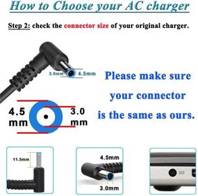 img 2 attached to 🔌 65W AC Charger Replacement for HP Elitebook 850-G3 840-G3 820-G3 745-G3 725-G3 755-G3 840-G4 820-G4 850-G4 Laptop AC Adapter Power Supply Cord - 19.5V 3.33A