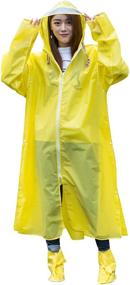 img 4 attached to Multifunctional Raincoat Transformable Poncho Unisex Women's Clothing and Coats, Jackets & Vests