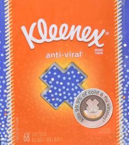 img 2 attached to Kimberly-Clark Professional Kleenex Anti-Viral Facial Tissue Cube (Pack of 6) - Ultimate Protection and Convenience