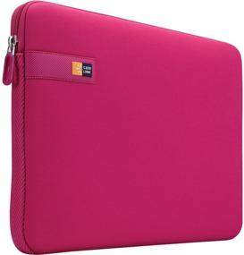 img 1 attached to 🎀 Case Logic LAPS-113 Pink 13.3-Inch Laptop Sleeve for MacBook Air/MacBook Pro Retina Display (Pink)