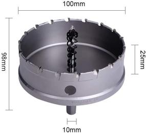 img 3 attached to Auniwaig Carbide Tipped Cutting Stainless