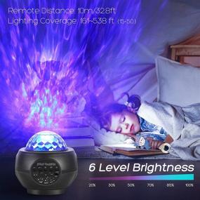 img 2 attached to Litake Star Projector: Bluetooth Nebula Galaxy Skylight Projector with Music Speaker - Perfect for Bedroom Décor, Birthday Parties, and Adults