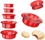 🥪 5 pcs sandwich maker sets with sandwich cutter press, yumkt uncrustable pancake cookie bread sandwich cutter and sealer for kids, girls, boys | red sandwich makers & panini presses логотип