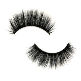 img 2 attached to 💫 JIMIRE False Eyelashes: Fluffy 3D Lashes Pack of 3 Pairs - Long-lasting & Reusable