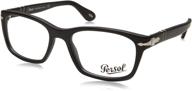 🕶️ очки persol po3012v черные матовые логотип