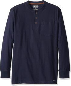 img 1 attached to 👕 Smiths Workwear Long Sleeve Henley XX Large: Superior Comfort and Style for Plus-size Workers