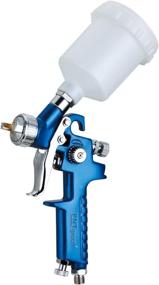 img 4 attached to PNTGREEN H2001 Mini HVLP Gravity Feed Touch Up Air Spray Gun 0.8mm Nozzle 125CC (Includes Bonus Spray Gun Keychain)