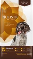 🦆 holistic select natural grain free dry dog food: nutrient-rich duck meal recipe logo