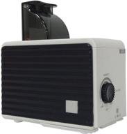 💦 spt su-1053b: compact personal humidifier in sleek black/white design logo