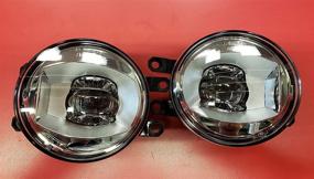 img 4 attached to Повышение видимости: Противотуманная фара Toyota PT413-42190 (хром), 1 упаковка - Просветите свой путь со стилем.