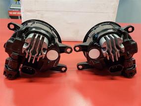 img 1 attached to Повышение видимости: Противотуманная фара Toyota PT413-42190 (хром), 1 упаковка - Просветите свой путь со стилем.