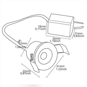 img 2 attached to 💡 LEDIARY Cabinet Light Downlight Power Source