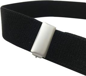 img 3 attached to 👶 Easy-to-Use Adjustable Elastic Stretch Unisex Belts for Little Boys