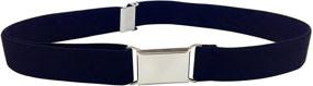 img 4 attached to 👶 Easy-to-Use Adjustable Elastic Stretch Unisex Belts for Little Boys