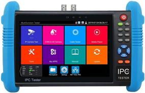 img 4 attached to 📺 7 Inch Touch Screen 5 in 1 CCTV Tester with IP Camera Support up to 4K Resolution & 720P/1080P/3.0mp/4.0mp/5.0 Megapixel AHD, TVI, CVI & CVBS Analog Camera, featuring Keyboard, IP Discovery, WiFi and APP Compatibility