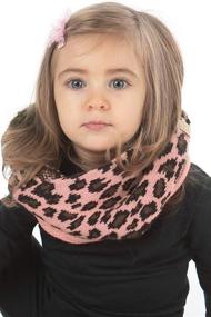 img 4 attached to 🧣 Комфортный шарф EK33 816SFKIDS N11 бесконечный шарф для девочек - модные аксессуары и шарфы для девочек