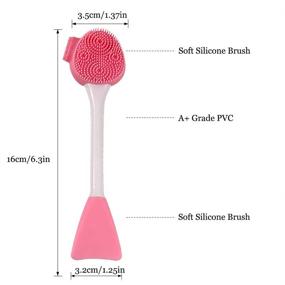 img 3 attached to HieerBus Applicator Exfoliating Double Head Masks Beauty