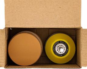 img 3 attached to 🪚 Dura-Gold Premium 2" Gold Hook & Loop Sanding Discs Variety Pack Box - 40, 60, 80, 120, 220, 320, 400, 600, 800, 1000 Grit (5 Sheets Each, 50 Total) with Drill Backing Plate – Ideal for Automotive and Woodworking Projects