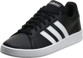 img 4 attached to Adidas Grand Court Sneakers Black Men's Shoes