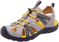 👟 camel crown women's closed toe hiking sandals for outdoor activities - athletic summer sports water shoes logo