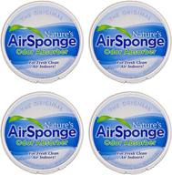 delta nature's air sponge odor absorber: half pound unscented plastic tub - effective and efficient logo