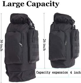 img 3 attached to 🎒 Waterproof Travel Climbing Backpack with Enhanced Capacity