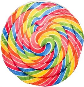 img 1 attached to Rainbow Lollipop Sleeping Diameter Microfiber