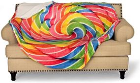 img 2 attached to Rainbow Lollipop Sleeping Diameter Microfiber