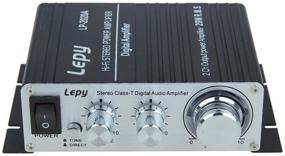 img 2 attached to 🔊 Lepy LP-2020A Стерео HiFi Цифровой Автомобильный Усилитель Мощности для Автомобиля: Раскройте высококачественный звук