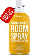 🌿 treeactiv aromatherapy room spray: freshen up your home with energizing citrus mint scent, naturally improve air quality, eliminate bad odor, 1000+ sprays logo