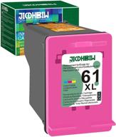 jicdhbiw hp 61xl 61 xl tri-color ink cartridge replacement (1 pack) - compatible with officejet 4632 4630 4635 envy 5530 4502 4500 deskjet 2542 2540 3050a 1010 2548 2549 2541 3510 printer logo