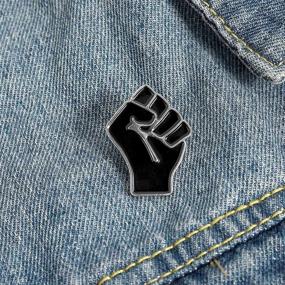 img 3 attached to 🤜 Gillna Black Lives Matter Statement Enamel Pins: Empowering Raised Fist & Solidarity Lapel Pin for Jackets, Backpacks, Bags, Hats