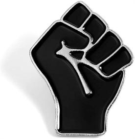 img 4 attached to 🤜 Gillna Black Lives Matter Statement Enamel Pins: Empowering Raised Fist & Solidarity Lapel Pin for Jackets, Backpacks, Bags, Hats