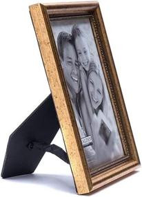 img 2 attached to Malden International Designs 5x7 Gold Classic Wood Picture Frame