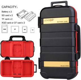 📷 LENSGO Camera Battery Memory Card Case: Professional…