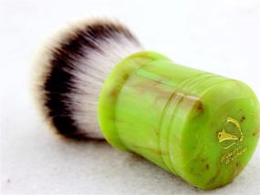 img 2 attached to Frank Synthetic Hair Shaving Brush for Optimal Personal and Professional Shaving Experience