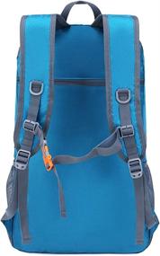 img 1 attached to HOOYEE Lightweight Foldable Water Resistant Backpack Outdoor Recreation for Camping & Hiking