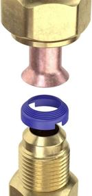 img 1 attached to 🔒 FlareSeal MSP-0406: Leak-Free SAE Flare Connections for Refrigerant Leaks in Refrigeration, HVAC, Ductless, Schrader Valve, or Mini Split Applications (1/4" - Mini Split Pack: (2) 1/4" and (2) 3/8")