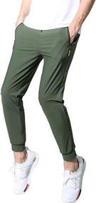 img 4 attached to Ancient Star Sweatpants Breathable 3509Grey Outdoor Recreation in Outdoor Clothing