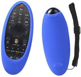 img 3 attached to 📺 Protective Shockproof Silicone Case for Samsung TV Remote (BN59-01185F, BN59-01181A, BN59-01185A) - Blue