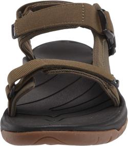 img 3 attached to Teva Men's TANWAY Sandal in 👟 Chocolate: The Perfect Blend of Style and Athleticism