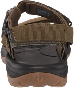 img 2 attached to Teva Men's TANWAY Sandal in 👟 Chocolate: The Perfect Blend of Style and Athleticism