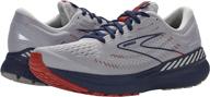 brooks glycerin quarry grey dark sports & fitness and running logo