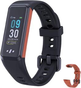 img 4 attached to 👧 YoYoFit Kids Fitness Tracker: Heart Rate, Blood Pressure, Oxygen & More - Ideal Health Watch for Boys and Girls!