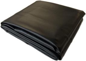 img 1 attached to 8-Foot Heavy-Duty Leatherette Pool Table Cover – Black Billiard Table Cover